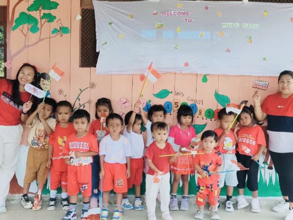 TK GKST Pniel Katu Rayakan HUT RI ke-80 dengan Lomba Edukatif dan Ceria