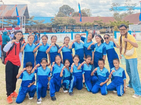 SD Desa Katu Ikut Meriahkan Lomba Sekecamatan Lore Tengah di Hari Kemerdekaan ke-80
