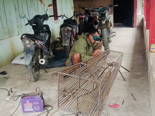 Pembuatan Waring Air Bersih Rampung, Dukung Program Pembenahan Air Bersih Desa Katu